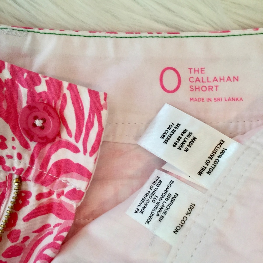 ✨SOLD✨ Lilly Pulitzer Callahan Shorts, 0, EUC - Picture 4 of 7